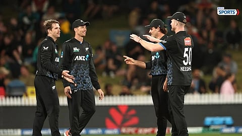 New Zealand defeated South Africa by 68 runs in a T20I, with Lockie Ferguson and Ben Sears taking three wickets each to level the series 1-1.