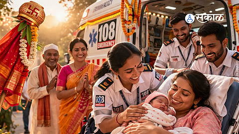 Emergency team conducts safe delivery