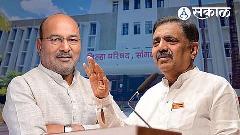 BJP entry claims Jayant Patil Sanjay Patil