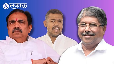 Chandrakant Patil Warning to Jayant Patil