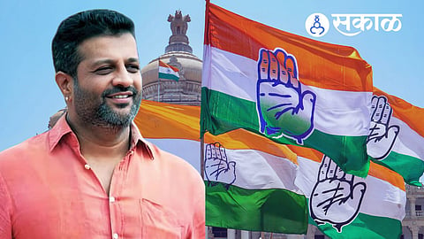 congress leader attack in ankola market