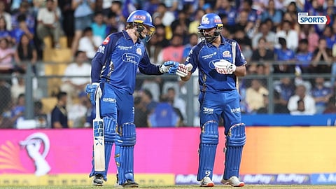 Mumbai Indians end a 14-year opening match jinx with their highest successful IPL chase ( Photo Vijay Bate) 