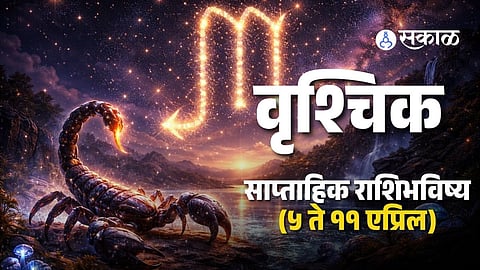 Scorpio&nbsp;weekly horoscope (5 to 11 April 2026)