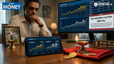 Gold Silver ETF NAV change 