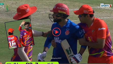 HUGE FIGHT BETWEEN MOHAMMAD AMIR AND FAHEEM ASHRAF IN PSL 