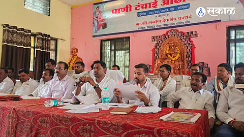 Water Crisis Review: MLA Manoj Kayande Halts Transfer of Incomplete Schemes