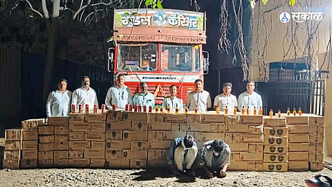 Shendre Fake Liquor Factory Exposed; Two Arrested in Major Raid