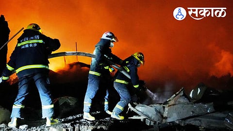 China Fireworks Factory Explosion