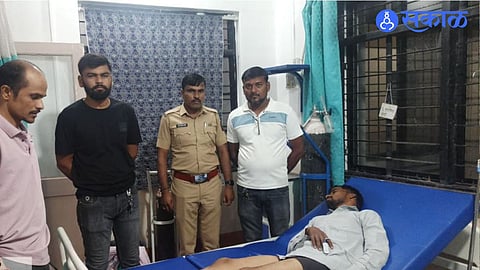 youth injured by leopard attack