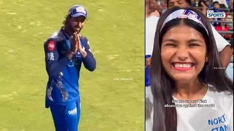 Tilak Varma viral video with fangirl IPL 2026