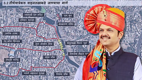 Ganga Godavari Maha Aarti Nashik traffic plan