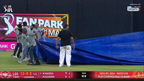 What happens if LSG vs RCB match is abandoned? 