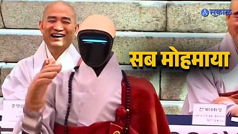 Robot Named Gabi Becomes Buddhist Monk
