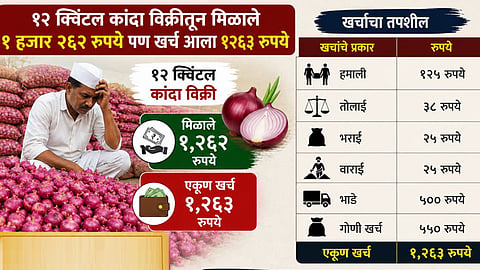 Market Prices Shock Maharashtra Onion farmer