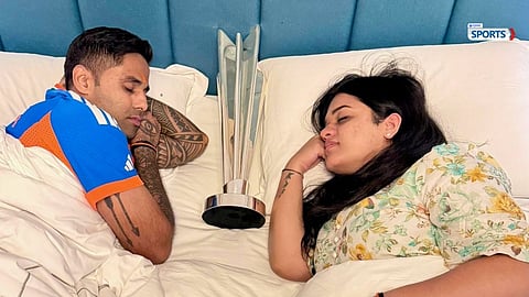 SURYAKUMAR YADAV AND DEVISHA SHETTY BLESSED WITH A BABY GIRL