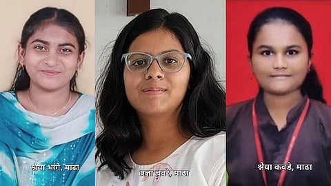 Shreya Bhange, Pradnya Chavare and Shreya Kawade