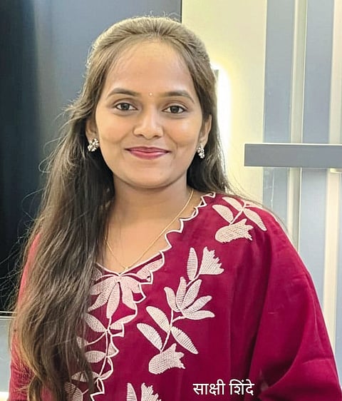 तळेगावची साक्षी महसूल सहाय्यक पदी