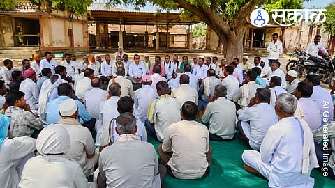 farmers protest against Shaktipith highway Maharashtra