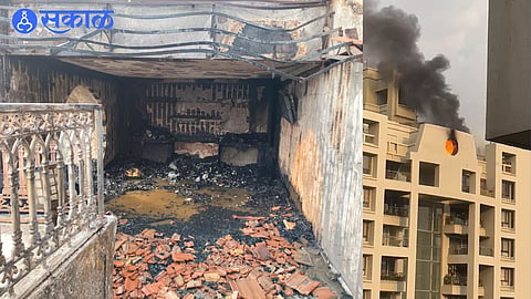 Fire in Kalyaninagar Terrace Flat