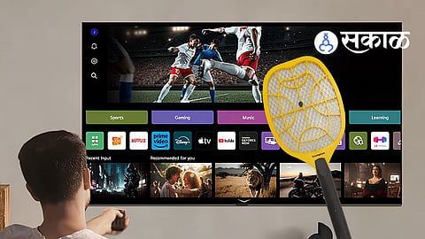 What Happens When You Bring Electric Racket Close to TV
