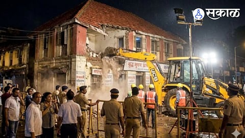 Dr. Babasaheb Ambedkar printing press demolished