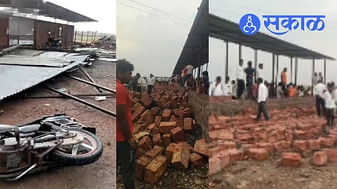 Sangli wall collapse