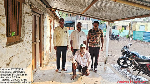 ढेबेवाडी वणवा लावल्या प्रकरणी  पाच हजाराचा दंङ