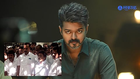 Thalapathy Vijay Support AIADMK tamilnadu politics