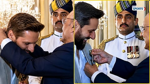 Shahid Afridi receives Hilal-e-Imtiaz award in Pakistan