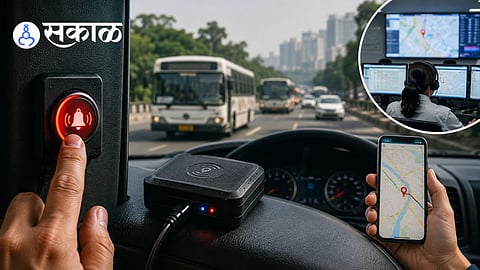 vehicle tracking system public transport India