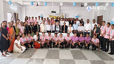 Nursing Excellence: World Nurses Day Celebrated at Samarth Campus Belhe