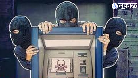 ATM Pulled Out and Fled in Car; Major Theft Incident Shocks Solapur