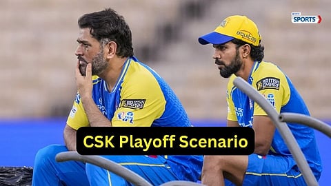 CSK qualification scenario after defeat against SRH