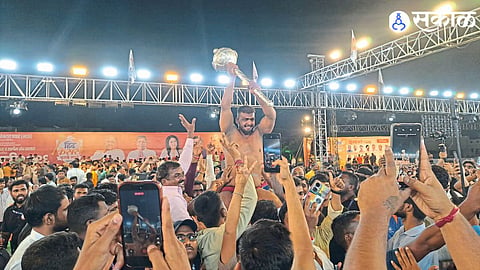 Mahendra Crowned Hind Kesari as Pune’s Prithviraj Finishes Runner-Up