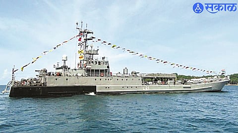 Marine Tourism in Maharashtra Gets Major Push as INS Guldar Heads to Nivati Coast