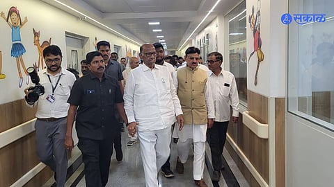 Sharad Pawar meeting Ajit Pawar 22 MLAs Secret Meeting