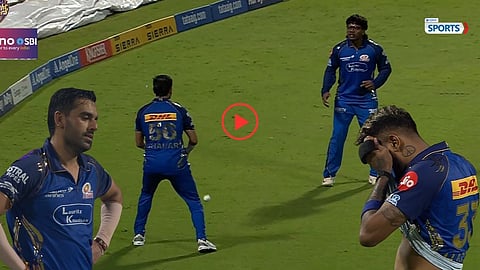 Deepak Chahar and Robin Minz dropped catch video