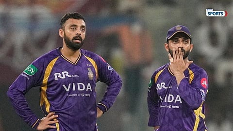 Heavy rain lashes Eden Gardens in Kolkata