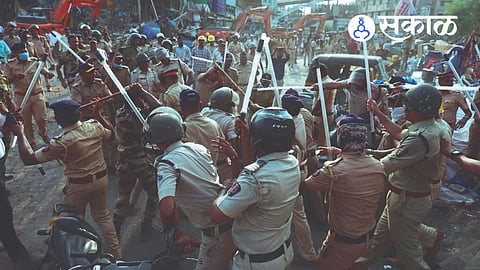 Bandra East encroachment removal violence update