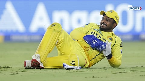 Sanju Samson injured during GT vs CSK IPL 2026 match