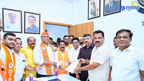 Eknath Shinde Suntra Pawar dhairyashil mane ichalkaranji municipal Photo