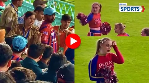 Fans Misbehaviour With Cheerleaders