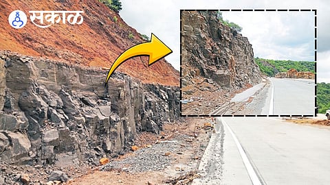 Devale Ghat landslide alert in Maharashtra