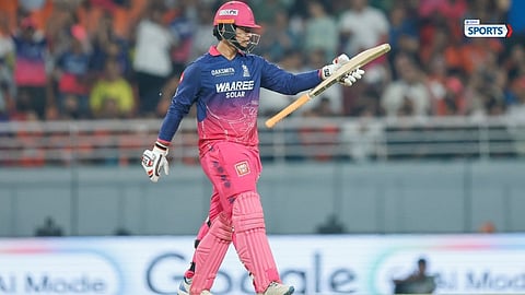 Vaibhav Sooryavanshi smashed 97 runs in just 29 balls with 12 sixes and 5 fours