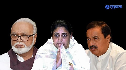 NCP Internal Conflict Chhagan Bhujbal sunil tatkare sunetra pawar