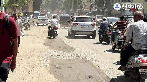 Cement Concrete Roads in Pune City Deteriorate Potholes