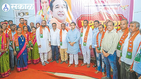 Nitesh Rane BJP joining event Sindhudurg