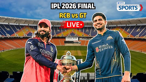 IPL 2026 Final | RCB vs GT Live