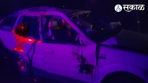 Tata Safari Accident