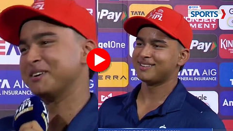 I Don’t Drink Milk Vaibhav’s Epic Reply to Ravi Shastri